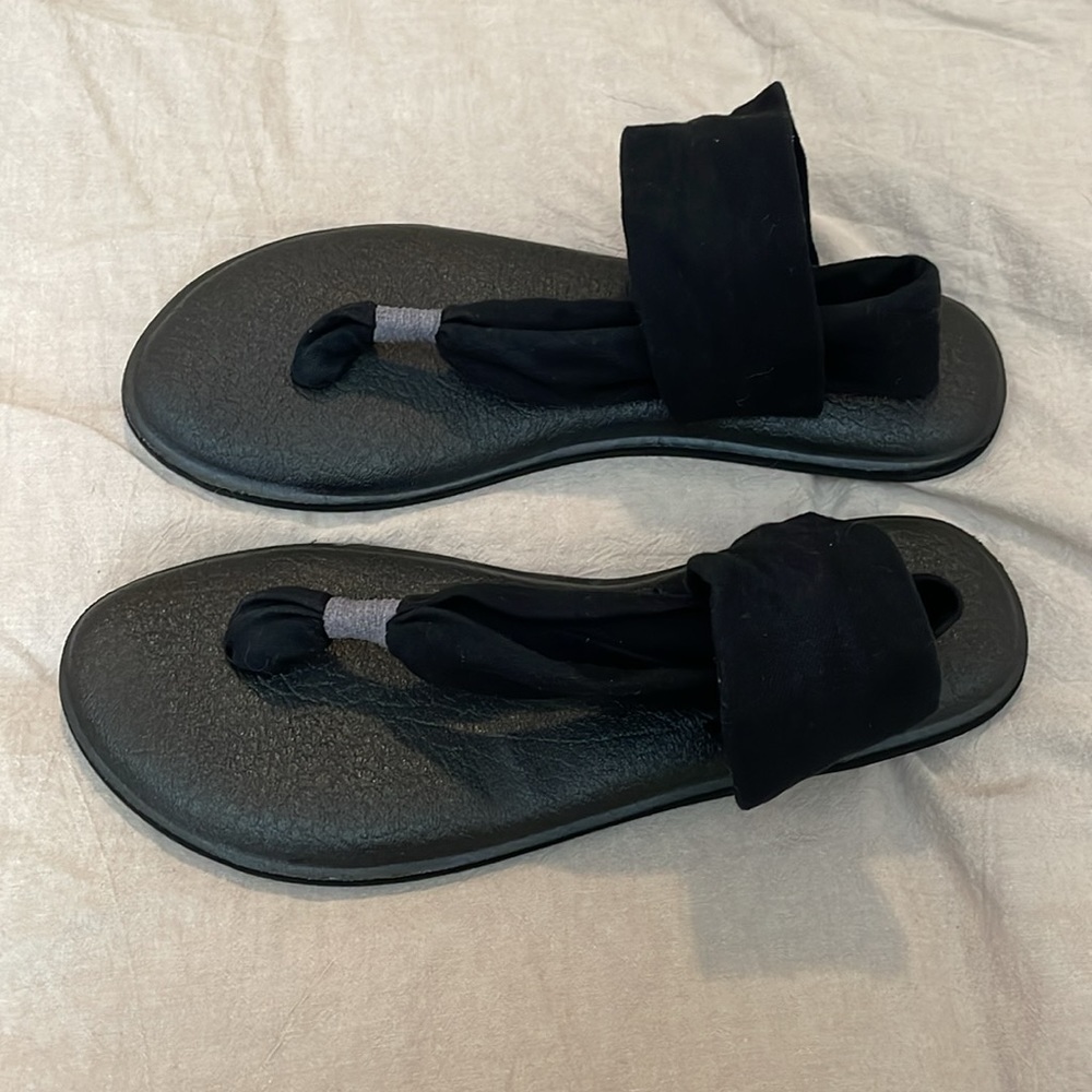 Sanuk yoga sling sandals sz 10 - Picture 2 of 5